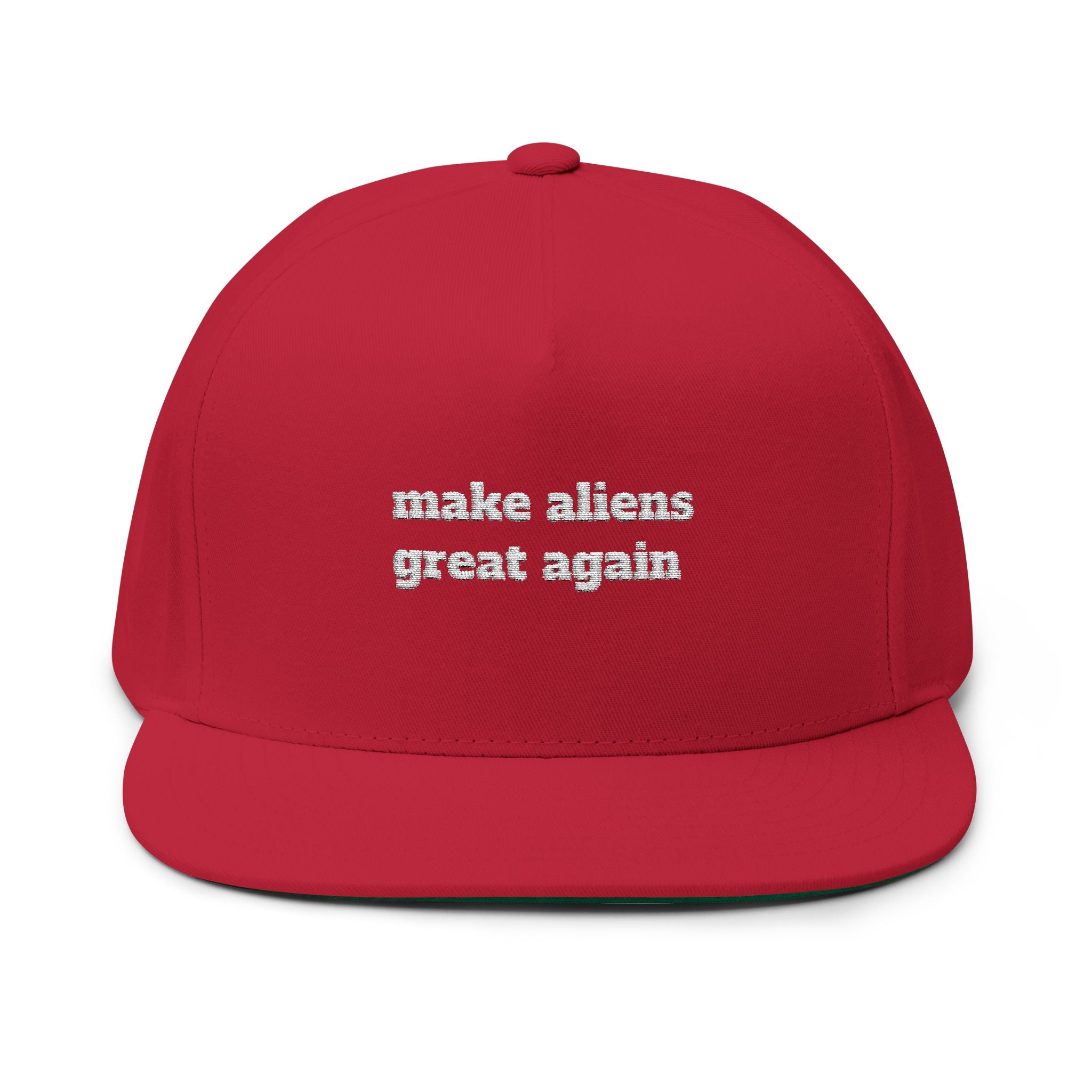 "make aliens great again" Embroidered Snapback