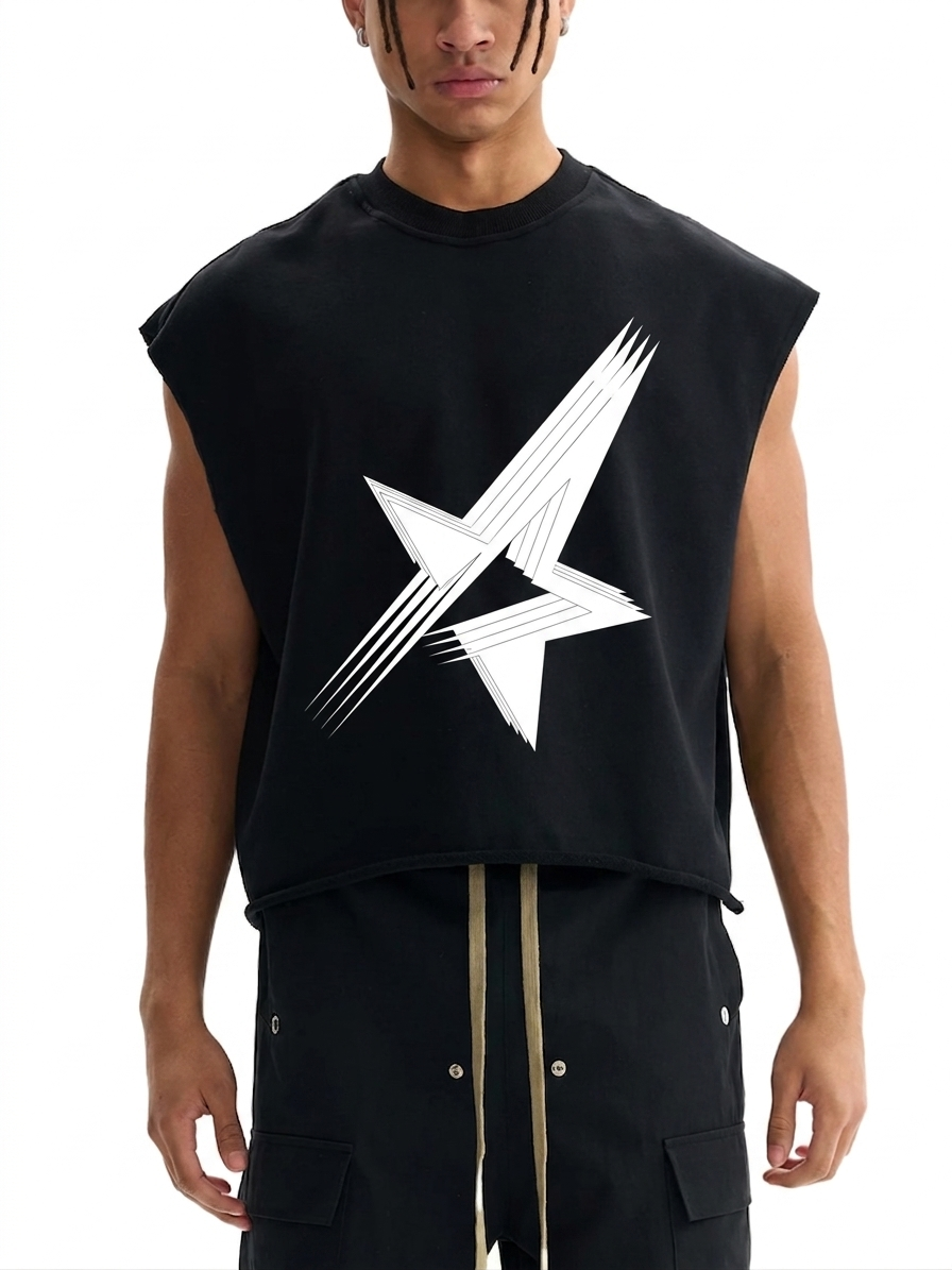 French Terry Boxy Tank Top