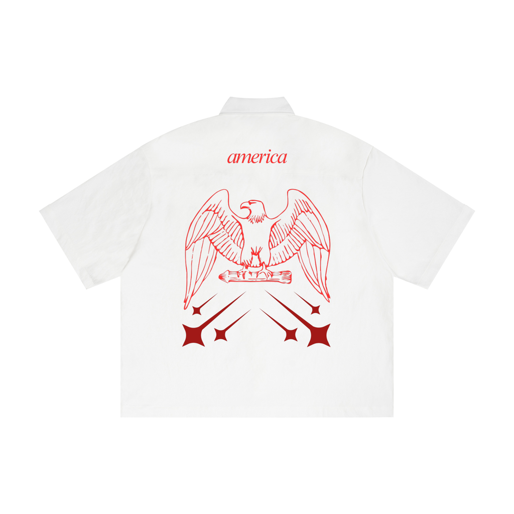 America Button Short Sleeve