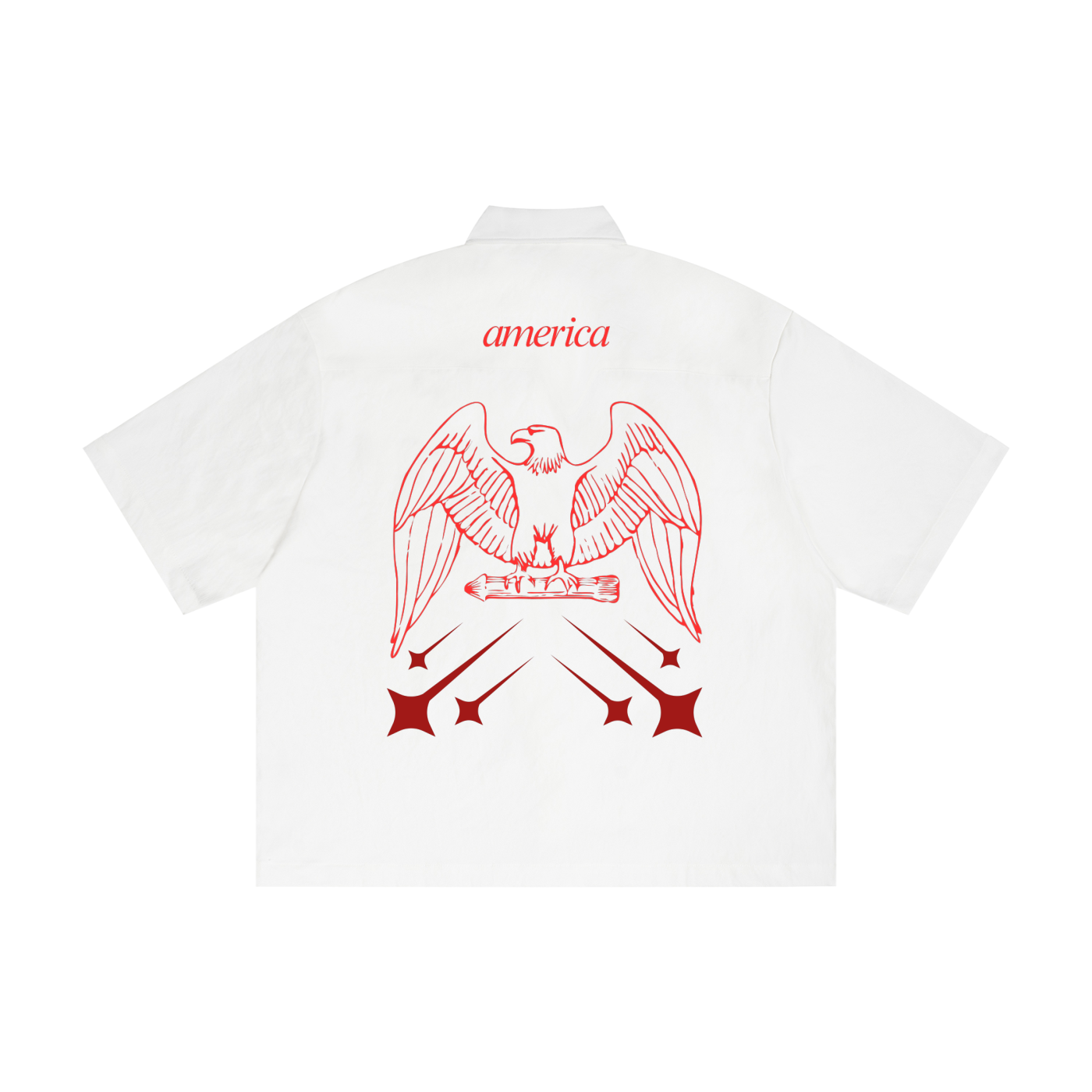 America Button Short Sleeve